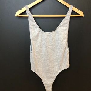 Gray Bodysuit